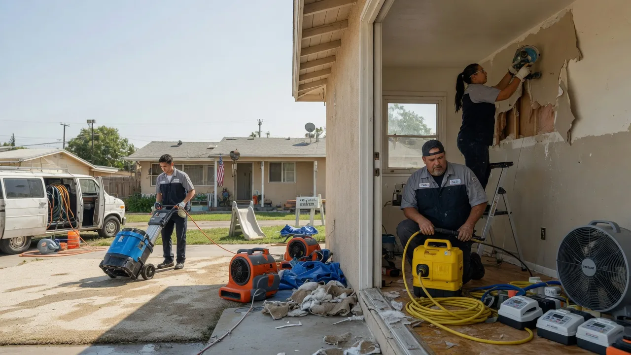 Water Damage Restoration in Coupland, TX near me